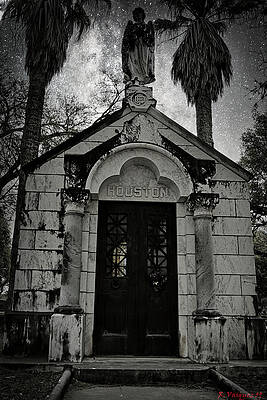 Wall Art featuring the photograph The Old Crypt by Rene Vasquez