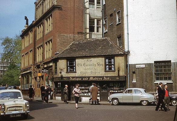 London Photograph - The Old Curiosity Shop 1957 by Jeremy Butler