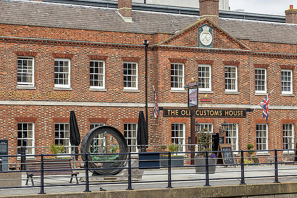 Wall Art featuring the photograph The Old Customs House by Shirley Mitchell