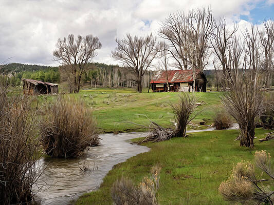 New Mexico Photograph - The Old Farmhouse On The Way To Chama by Joe Schofield