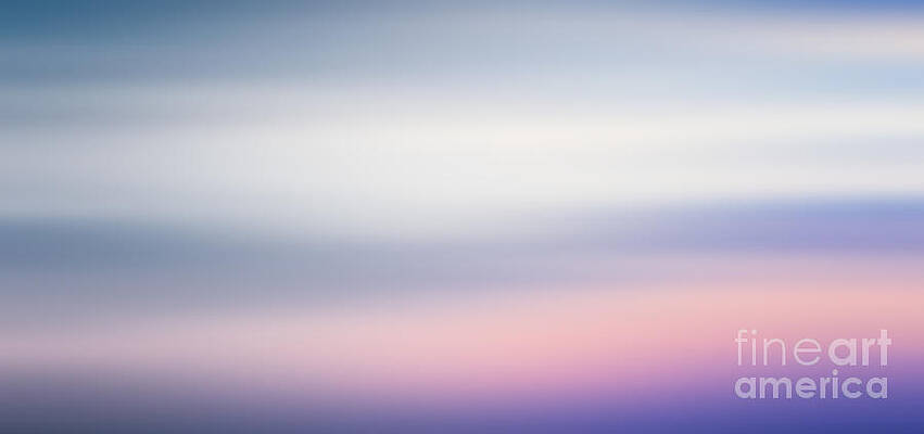 Vibrant Photograph - The Pacific Ocean Fading Into A Brilliant Summer Sunset - Wide HQ Wall Art by Stefano Senise