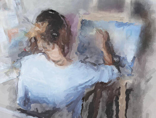 Painting - The Painter by Gary Arnold