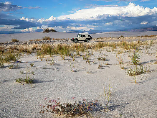 New Mexico Photograph - The FJ Cruiser Dreams Of Gravel Roads by Joe Schofield