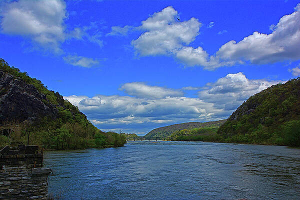 The Point Of Harpers Ferry West Virginia Print