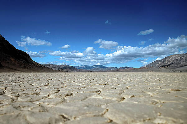Wall Art featuring the photograph The Racetrack Playa Perspective by Joe Schofield