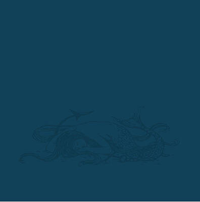 Wall Art featuring the digital art The Resting Mermaid by Printed View