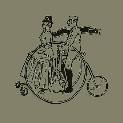 Wall Art featuring the photograph The Riders by Printed View