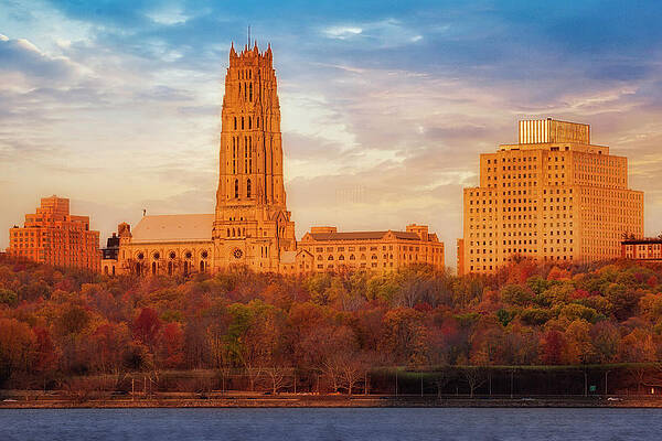 Wall Art featuring the photograph The Riverside Church NY by Susan Candelario