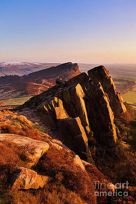 Dramatic Photograph - The Roaches, Staffordshire, Peak District National Park, England, UK by Neale And Judith Clark
