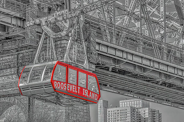 Photograph - The Roosevelt Island Tram by Penny Polakoff