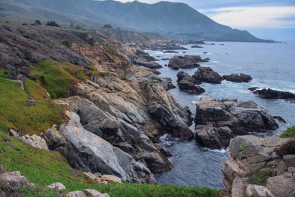 Wall Art featuring the photograph The Rugged Big Sur Coast by Matthew DeGrushe