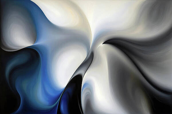 Wall Art featuring the digital art The Search For Light 1 by Ursula Abresch