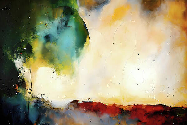 Color Wall Art featuring the digital art The Search For Light 4 by Ursula Abresch