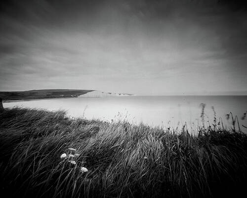 Horizon Photograph - The Seven Sister's Sussex. by Will Gudgeon