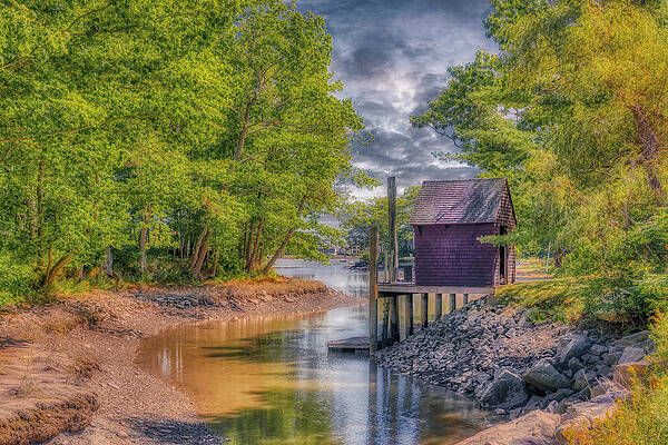 Wall Art featuring the photograph The Shack On Paddy Creek by Penny Polakoff