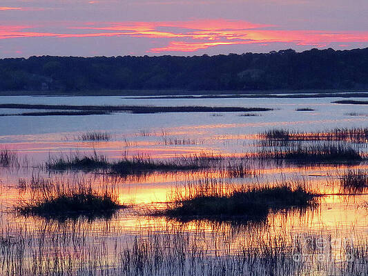 Sky Photograph - The Sky Is On Fire by Rick Locke - Out of the Corner of My Eye