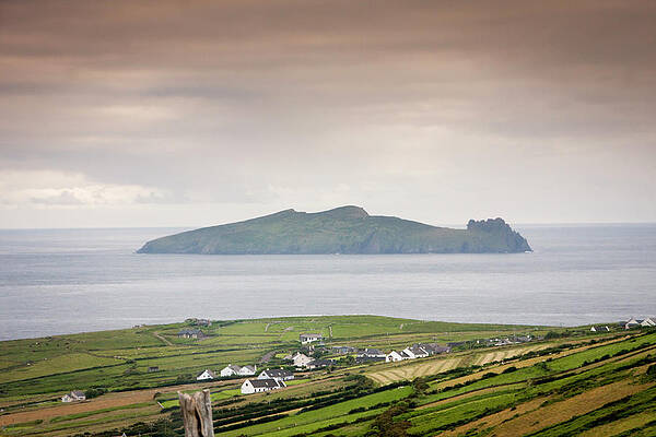 Serene Photograph - The Sleeping Giant Orange Glow by Mark Callanan