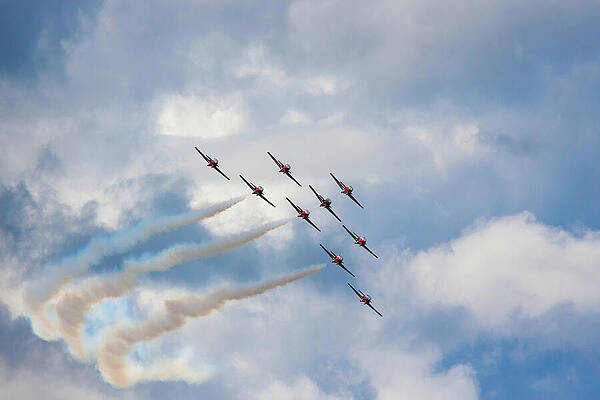 Transportation Photograph - The Snowbirds #2 by Tatiana Travelways
