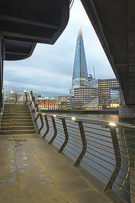 The South Bank And A Staircase Print