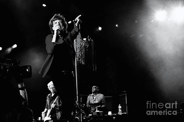 Keith Richards Wall Art featuring the photograph The Stones by La Dolce Vita