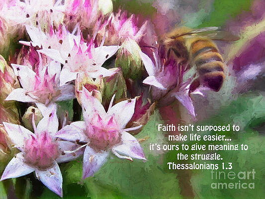 Summer Photograph - The Struggle by Macro Abundance