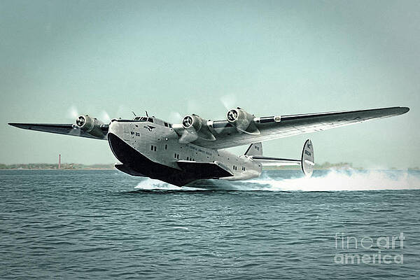 The Take off Boeing B-314 by Franchi Torres