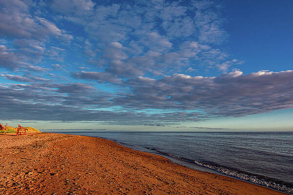 Serene Photograph - The Throne Along The Western Shore by Marcy Wielfaert
