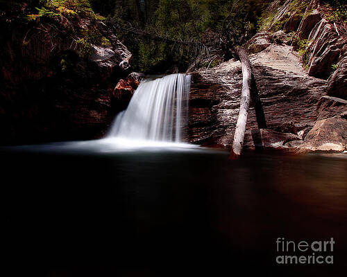 Wall Art featuring the photograph The Waterfall by Thomas Nay
