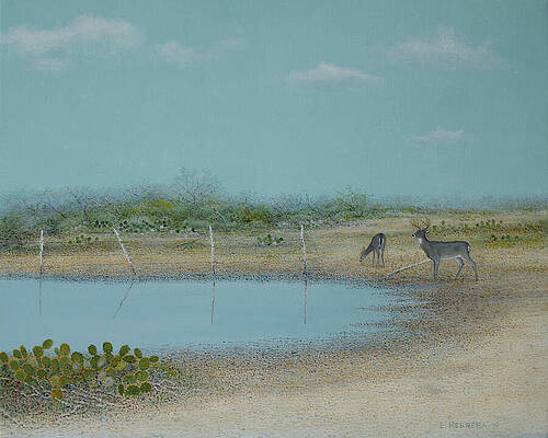 The Watering Hole by Eleazar Herrera