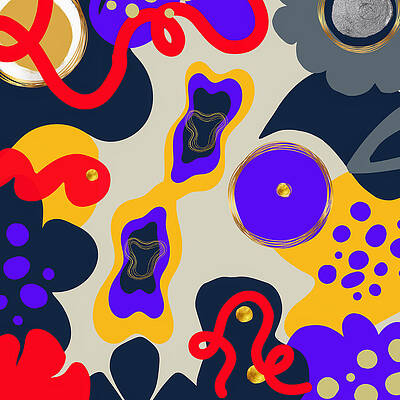 Wall Art featuring the mixed media The Ways by Canessa Thomas