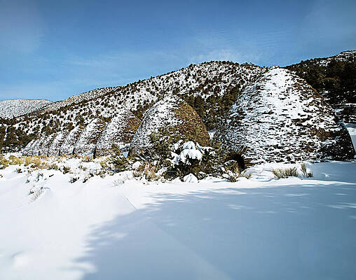 Wall Art featuring the photograph The Wildrose Kilns by Joe Schofield