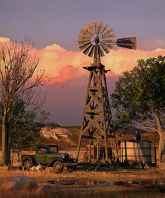 The Windmill by Ron Crabb