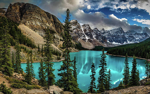 Nature Photograph - The Wow Overlook by Tim Lyden