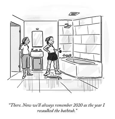 The Year of Recaulking Wall Art