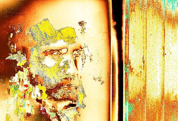 Wall Art featuring the photograph Mont- Thems Be Pixels by Alex John Bergerman