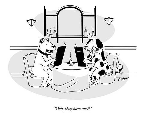 Food Drawing - They Have Wet by Jeremy Nguyen