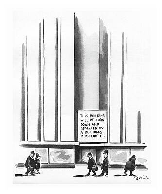 Building Replacement Commentary Drawing