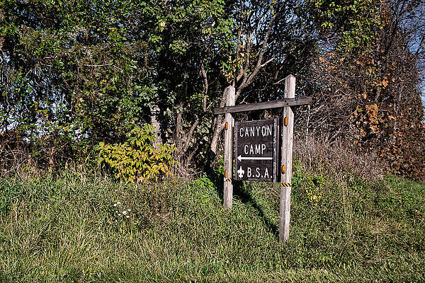 Wall Art featuring the photograph This Way To Canyon Camp by American Landscapes