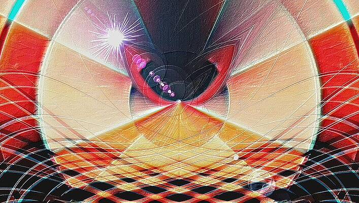 Wall Art featuring the digital art Through My Eyes by David Manlove