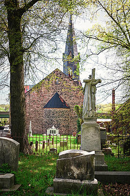 Wall Art featuring the photograph Through The Graveyard by Steven Nelson