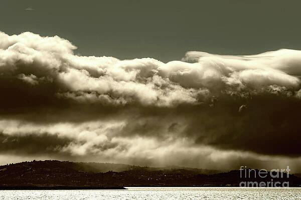 Water Wall Art featuring the photograph Thunder by Helo Art