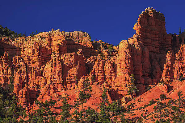 Mountain Photograph - Thunder Mountain 2, Scenic Byway 12, Utah by Abbie Warnock