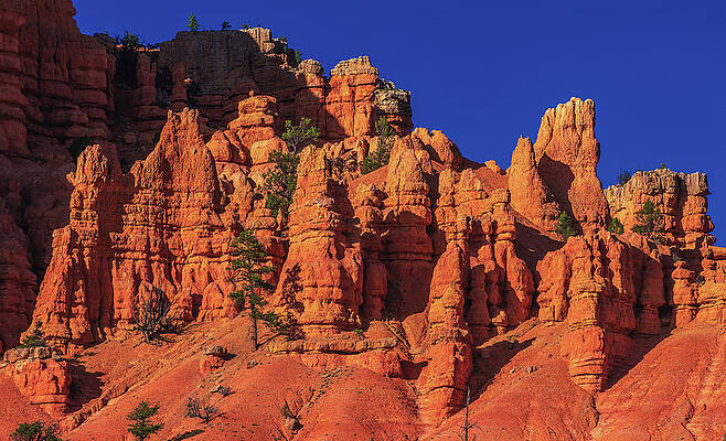 Mountain Photograph - Thunder Mountain Hoodoos, Scenic Byway 12, Utah by Abbie Warnock