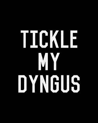 My Wall Art featuring the digital art Tickle My Gyngus by Flippin Sweet Gear