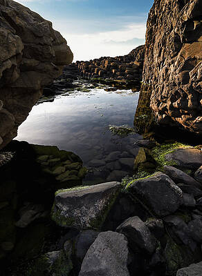 Rocky Seaside Reflection Wall Art