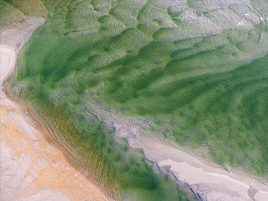 North Carolina Wall Art featuring the photograph Tide Art by Oceanic SkyView