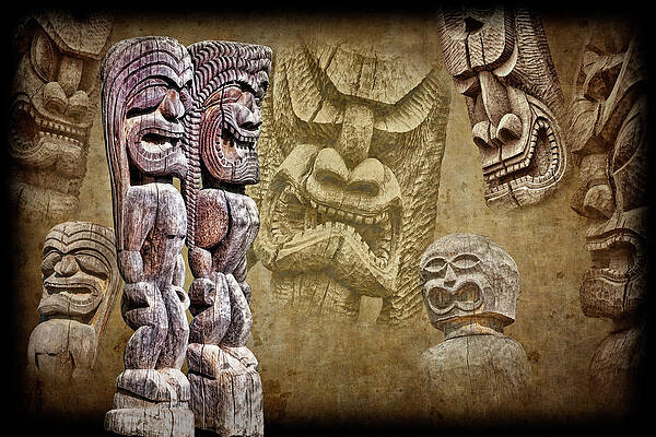 Photograph - Tiki Gods by Kelley King