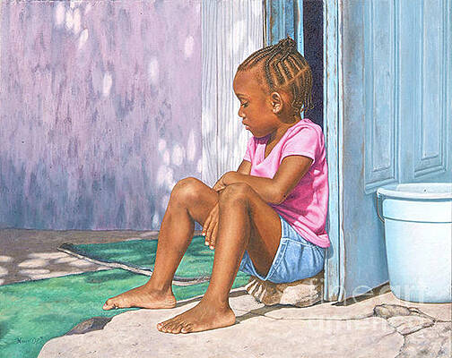 Wall Art featuring the painting Time Out by Nicole Minnis