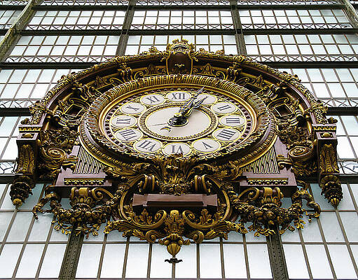 Wall Art featuring the photograph Time To Visit The D'Orsay by Joe Schofield