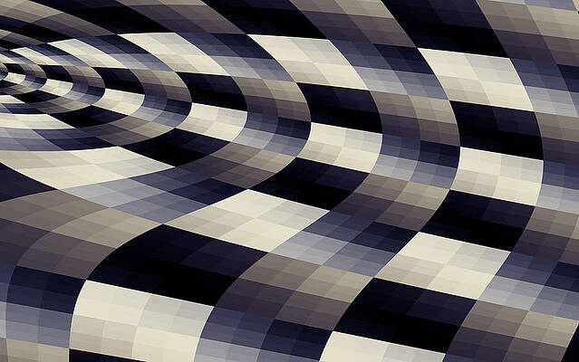 Modern Wall Art featuring the digital art Time Warp by Vic Eberly